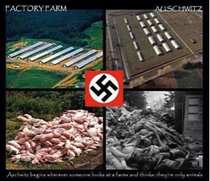 Animal rights activist sparks outrage with Holocaust analogy – The