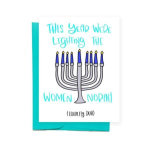 8 Feminist Hanukkah Cards You'll Love - Hey Alma