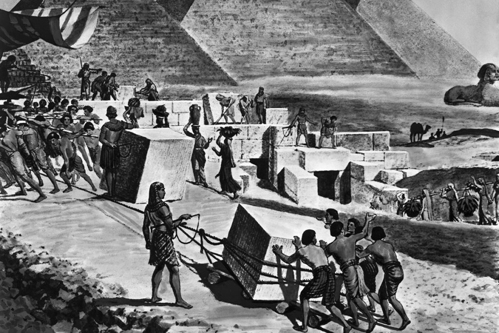 👣 Did Israelites build pyramids