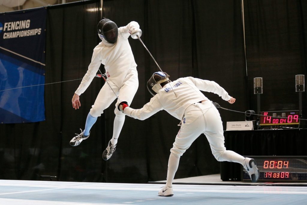 Jewish Fencer Jake Hoyle is Ready for His Olympic Debut - Hey Alma