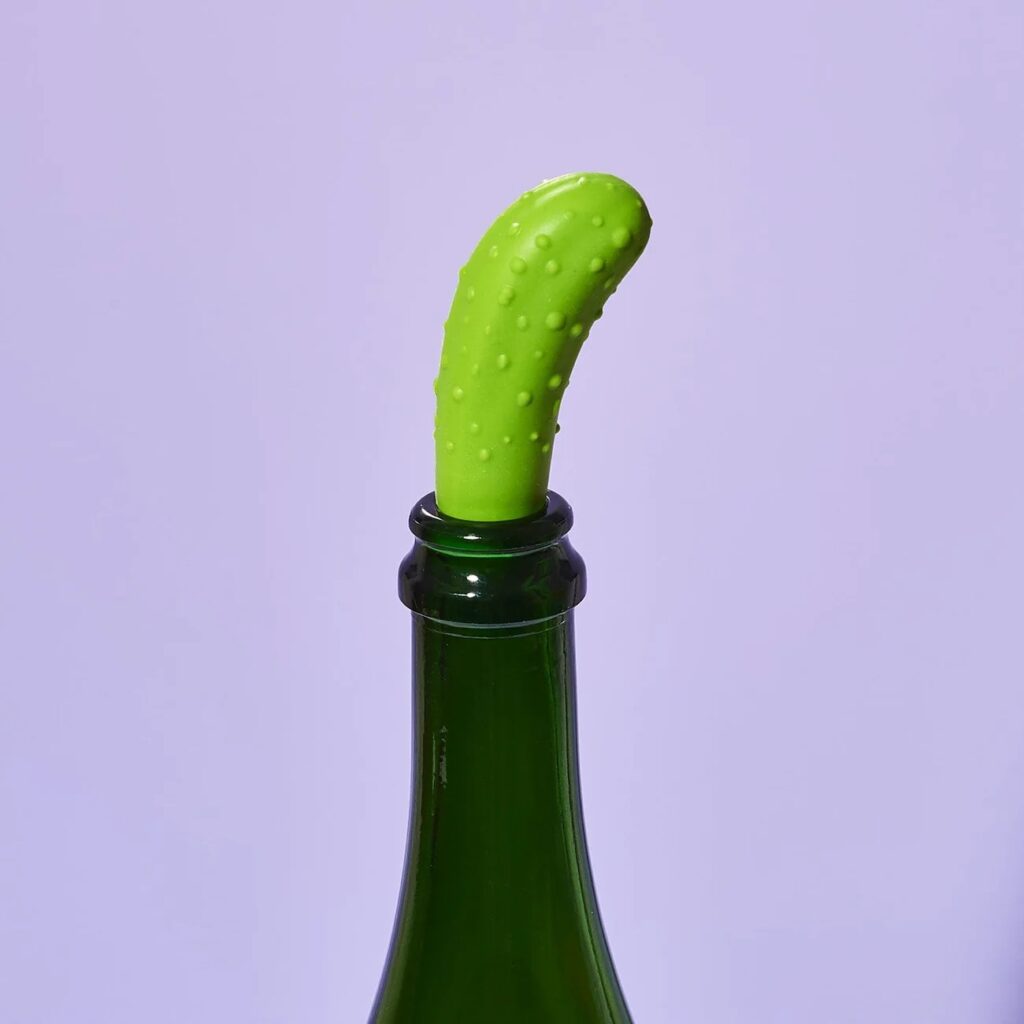 Pickle Wine Bottle Stopper (Friends NYC)