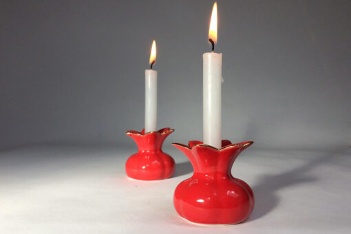 Pomegranate Candlesticks 